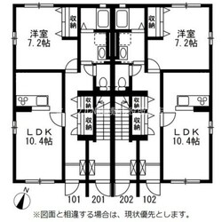 EliseⅡの物件間取画像